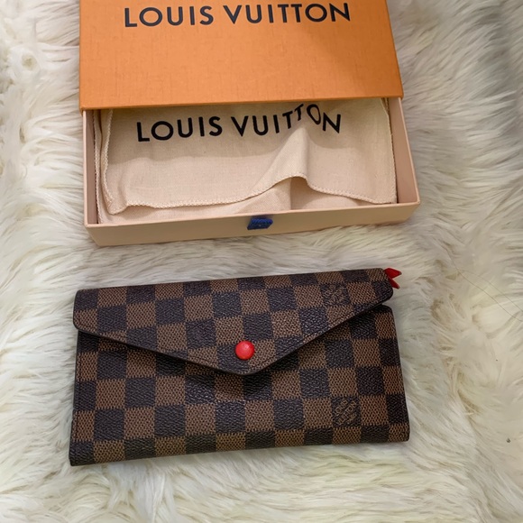Louis Vuitton DAMIER EBENE JOSEPHINE WALLET - Picture 4 of 8